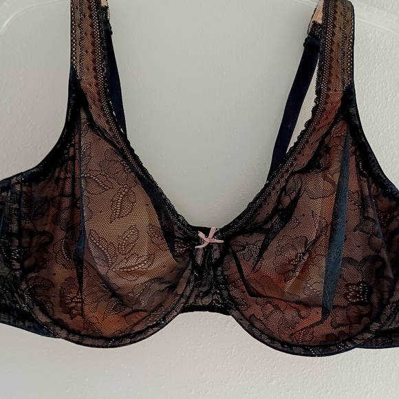 CACIQUE Modern Lace Unlined Full Coverage Bra, size 44D - Picture 5 of 15